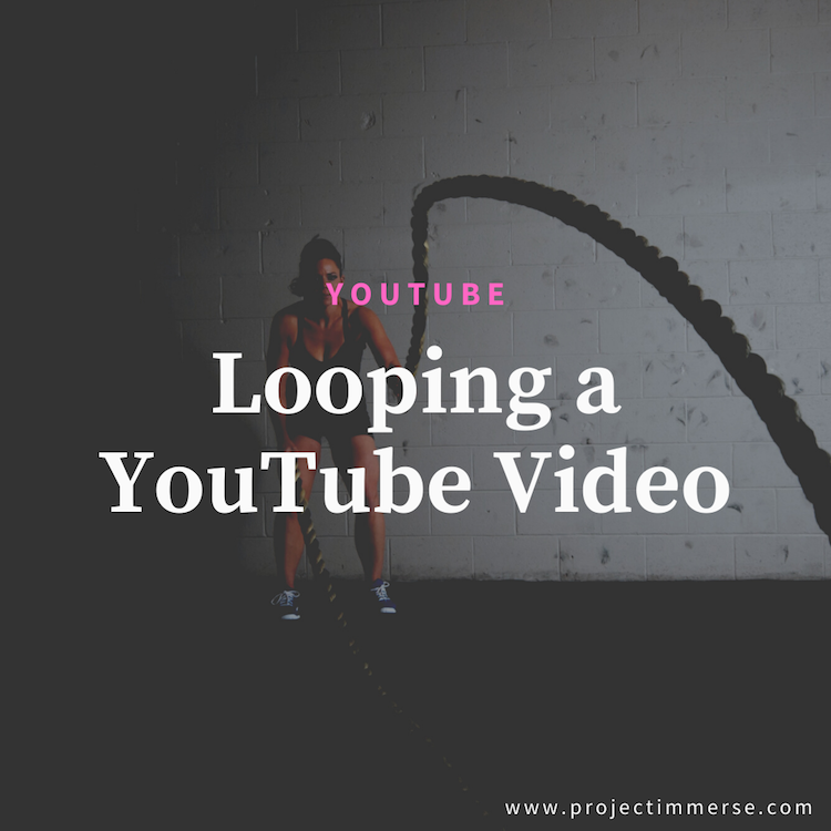 Looping a Youtube Video