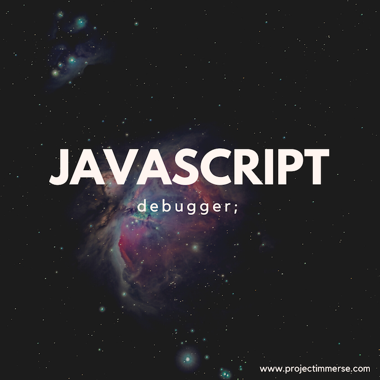 Javascript Debugger Statement