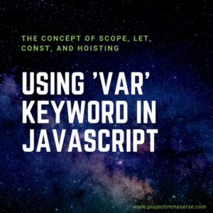 Using var in Javascript