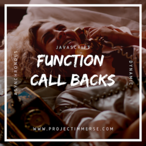Asynchronous Function Callbacks using Javascript
