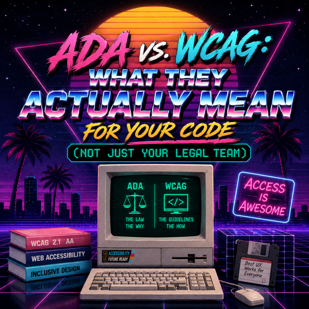 ADA vs WCAG web accessibility guide for developers